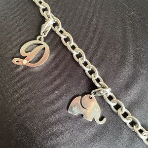 S’Agapo silver charm bracelet
